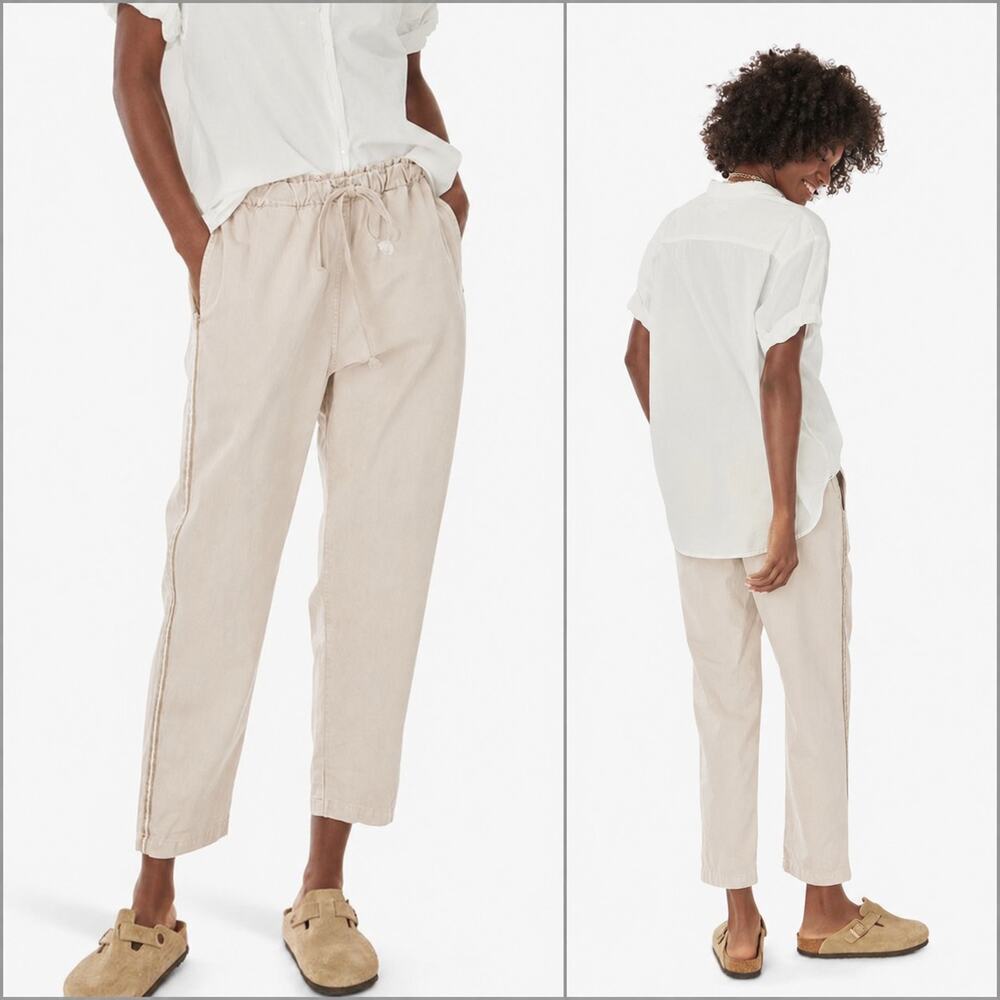 XIRENA Women's Rex Pants drawstring waist in beige